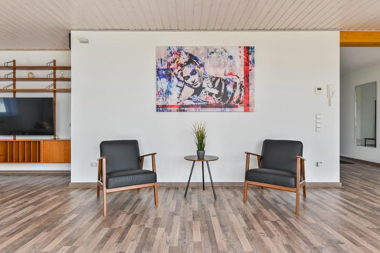 Ruhige Ferienwohnung Mit Panoramablick Ingoldingen Eksteriør billede