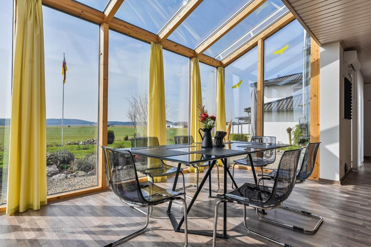 Ruhige Ferienwohnung Mit Panoramablick Ingoldingen Eksteriør billede