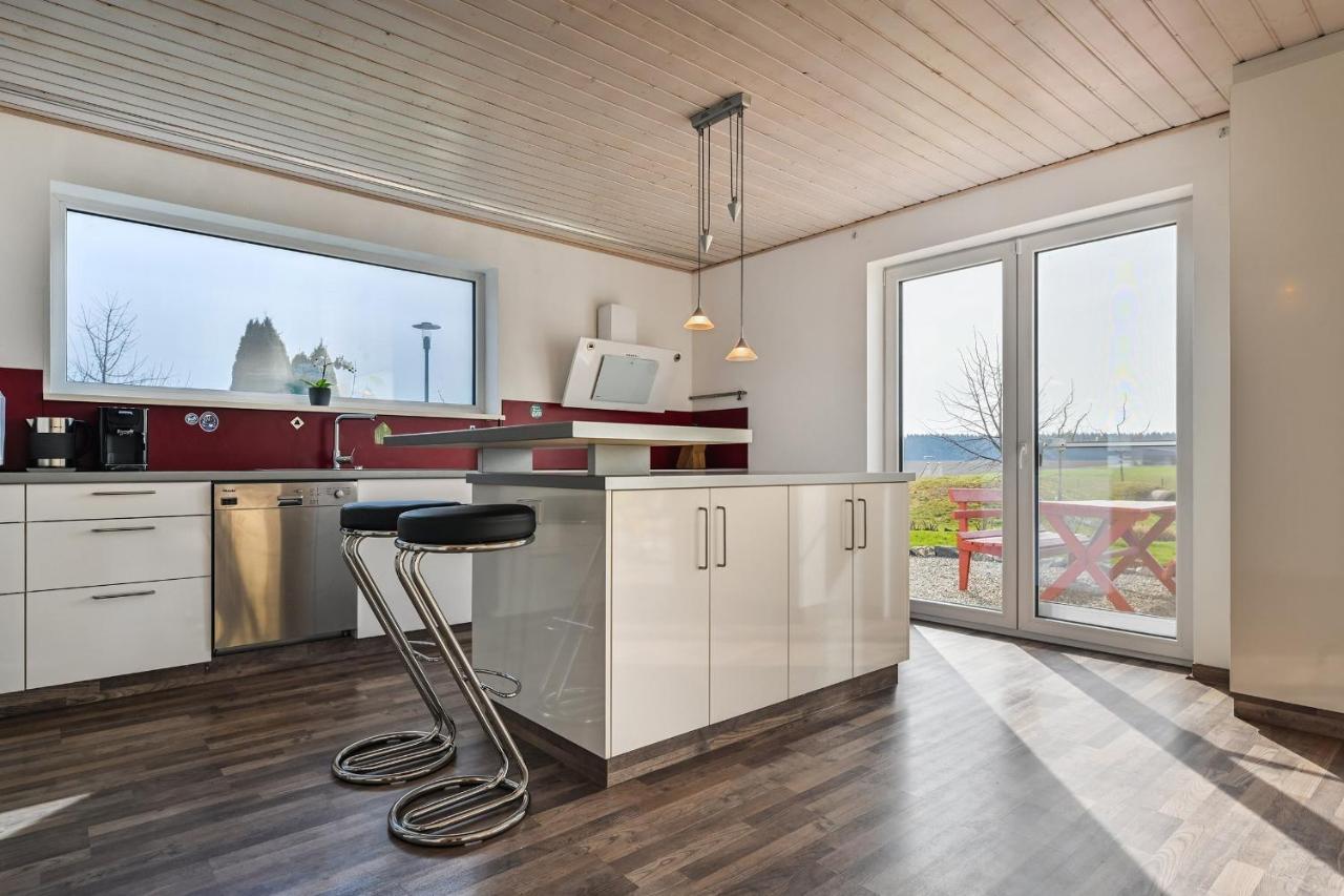 Ruhige Ferienwohnung Mit Panoramablick Ingoldingen Eksteriør billede
