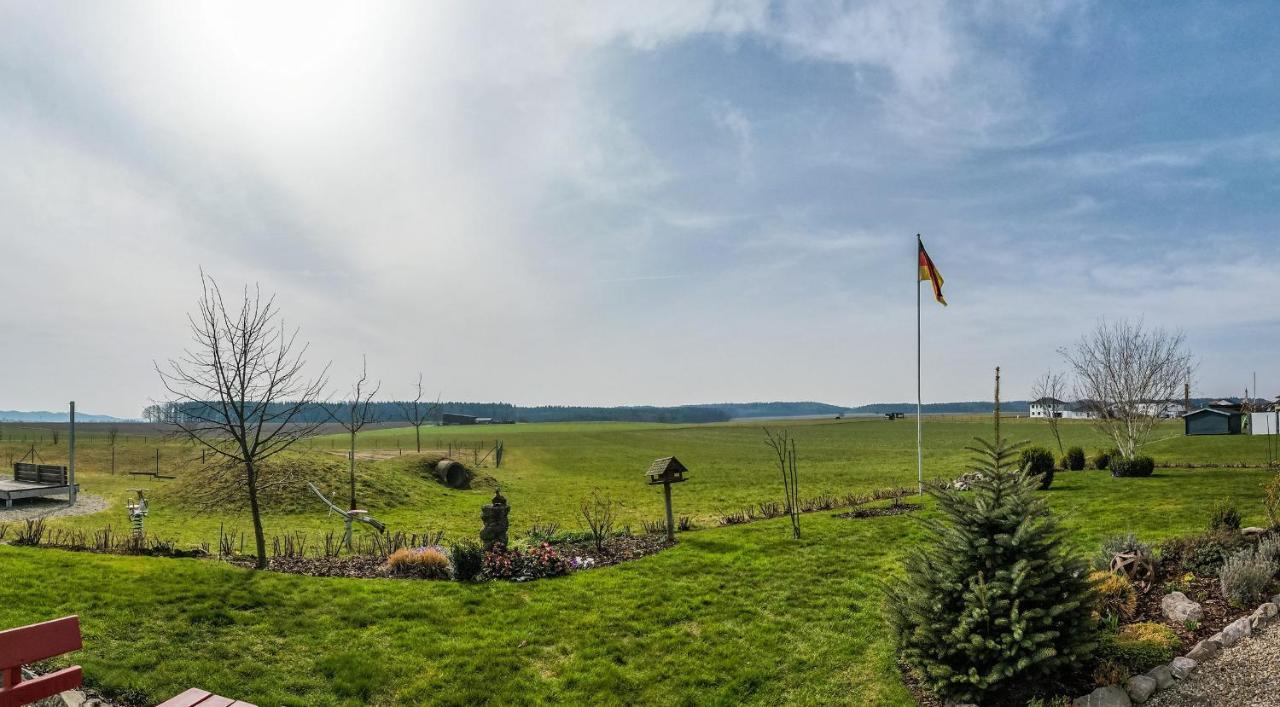 Ruhige Ferienwohnung Mit Panoramablick Ingoldingen Eksteriør billede