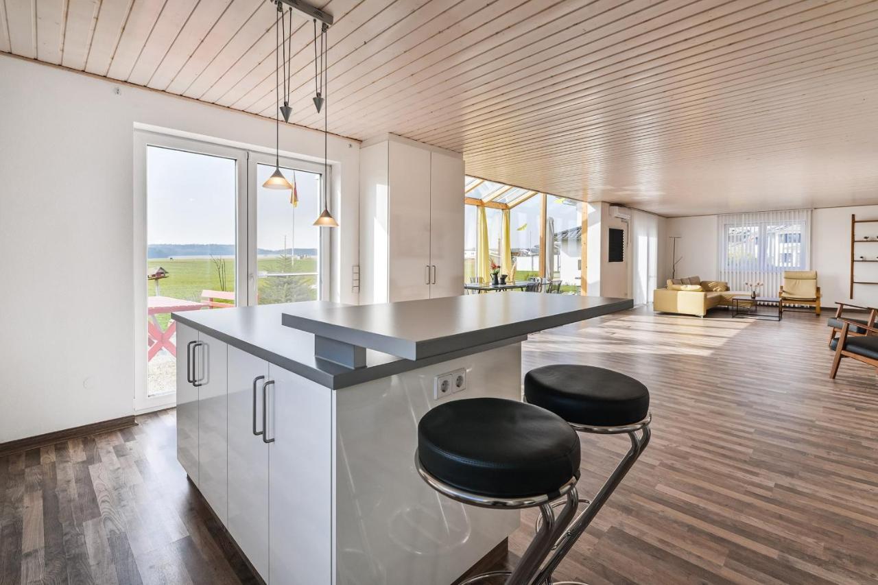 Ruhige Ferienwohnung Mit Panoramablick Ingoldingen Eksteriør billede