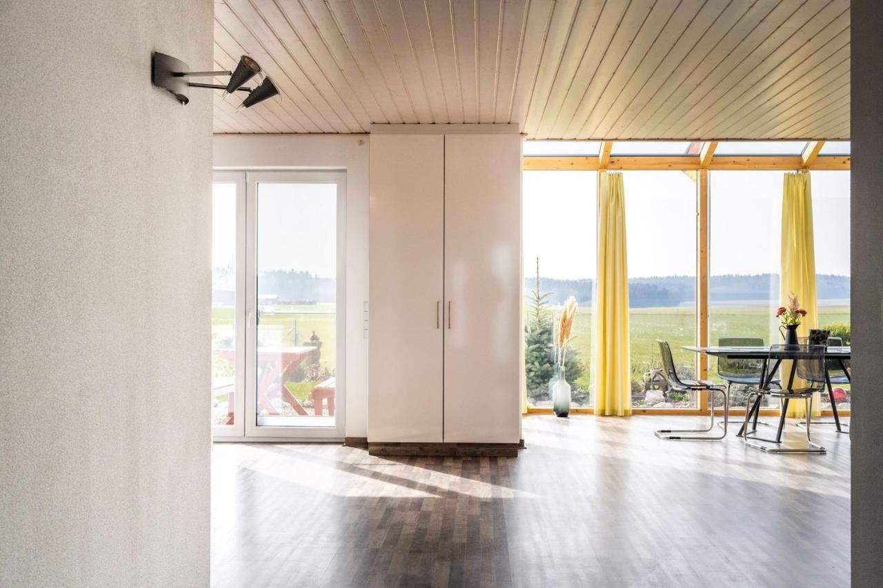 Ruhige Ferienwohnung Mit Panoramablick Ingoldingen Eksteriør billede
