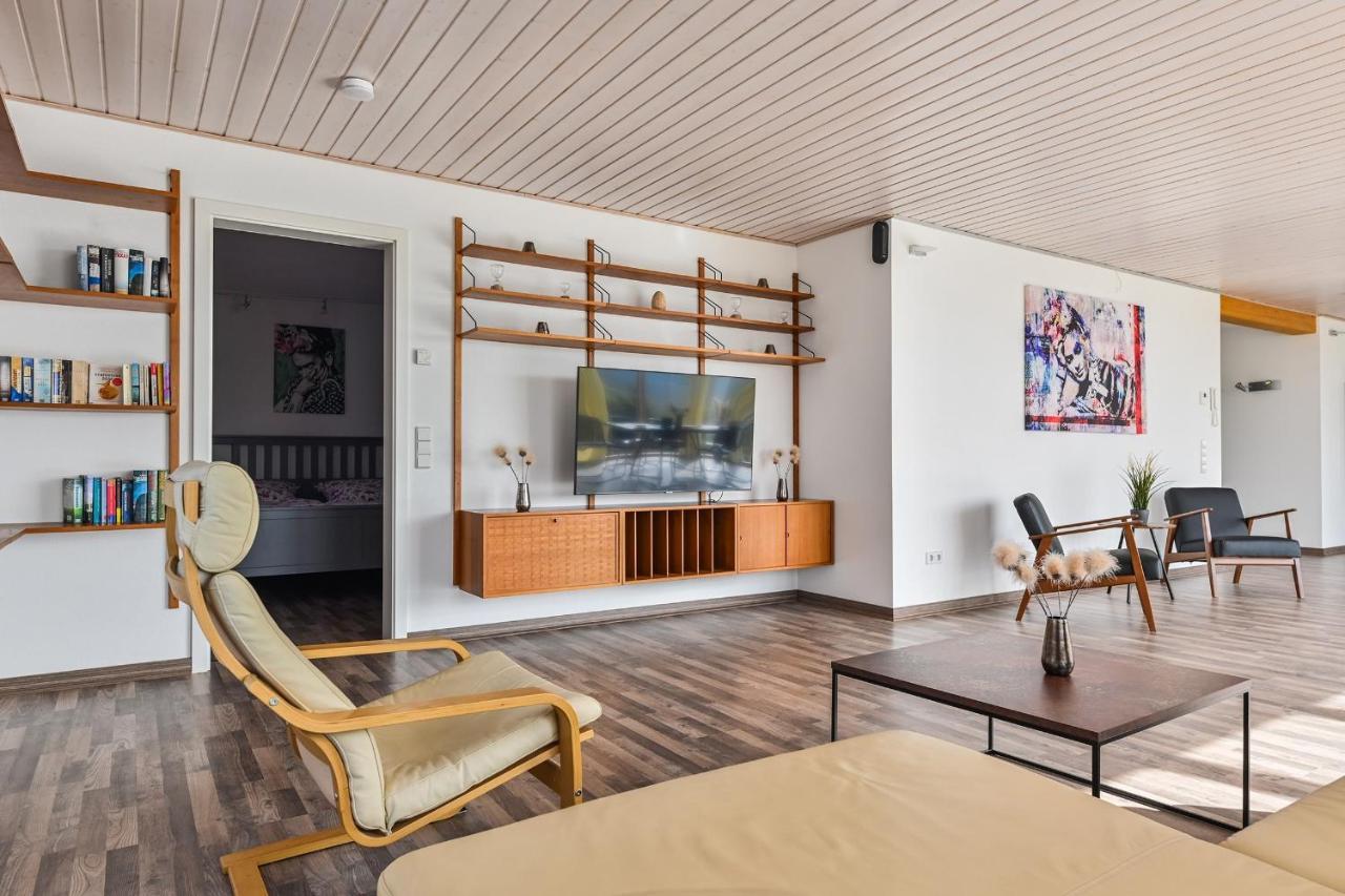 Ruhige Ferienwohnung Mit Panoramablick Ingoldingen Eksteriør billede
