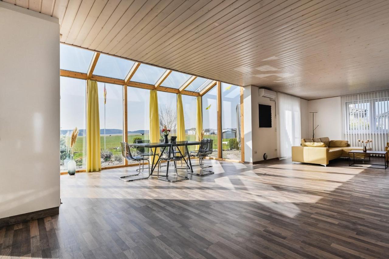 Ruhige Ferienwohnung Mit Panoramablick Ingoldingen Eksteriør billede