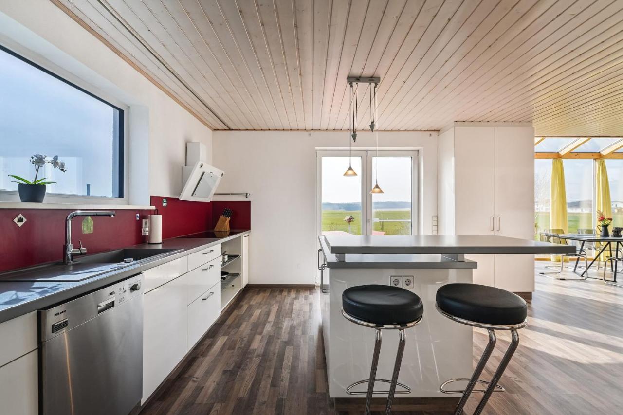 Ruhige Ferienwohnung Mit Panoramablick Ingoldingen Eksteriør billede