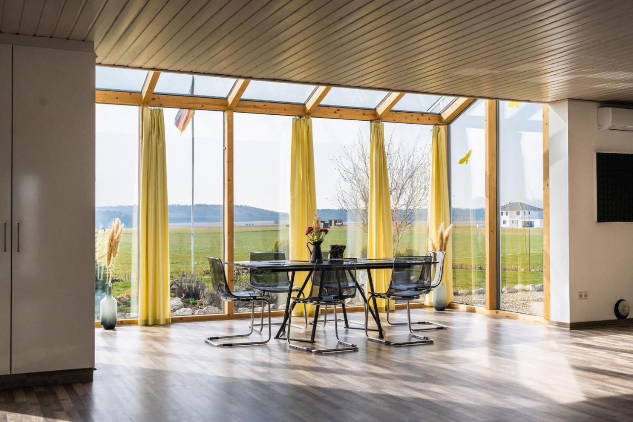 Ruhige Ferienwohnung Mit Panoramablick Ingoldingen Eksteriør billede