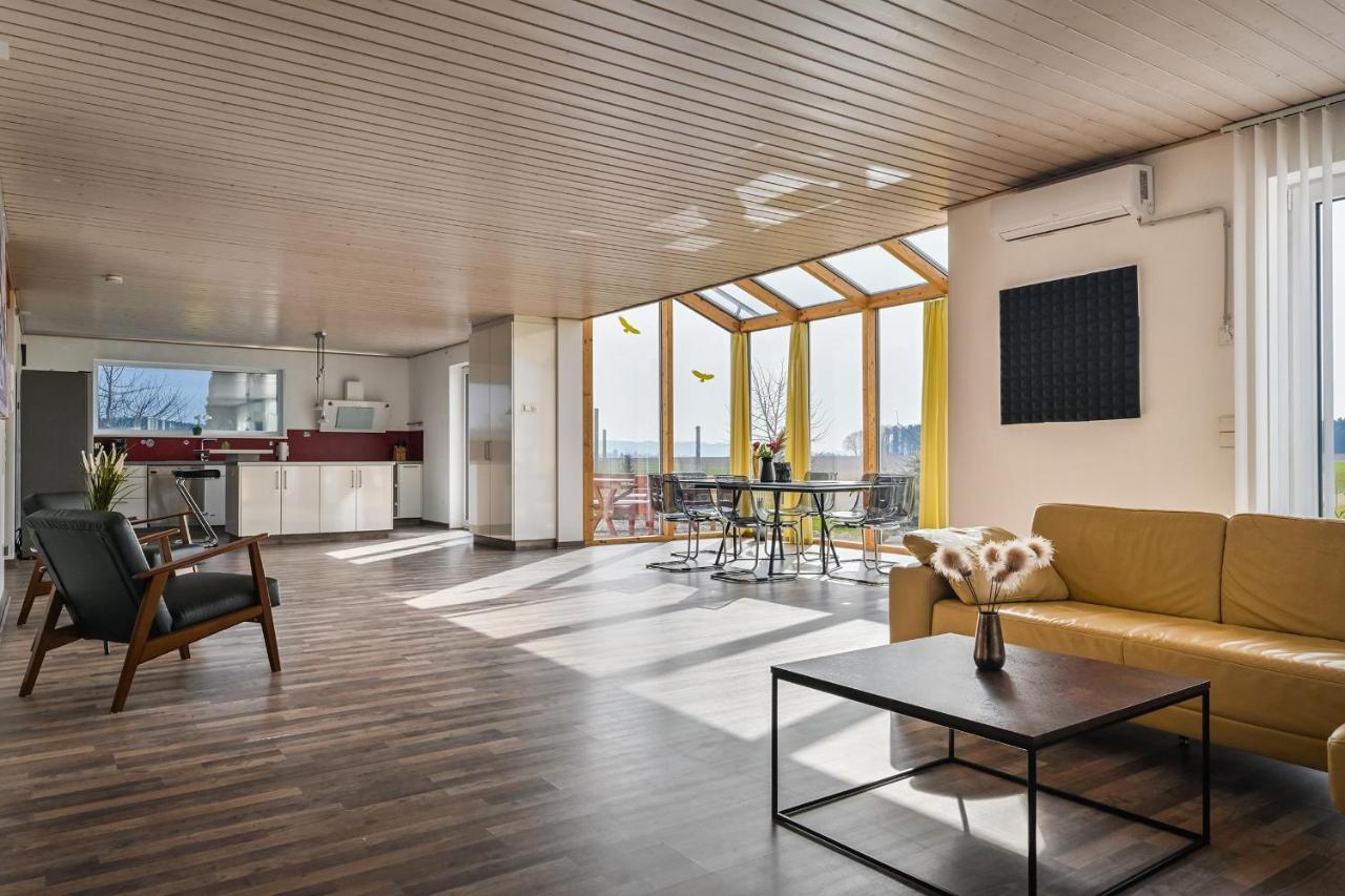 Ruhige Ferienwohnung Mit Panoramablick Ingoldingen Eksteriør billede